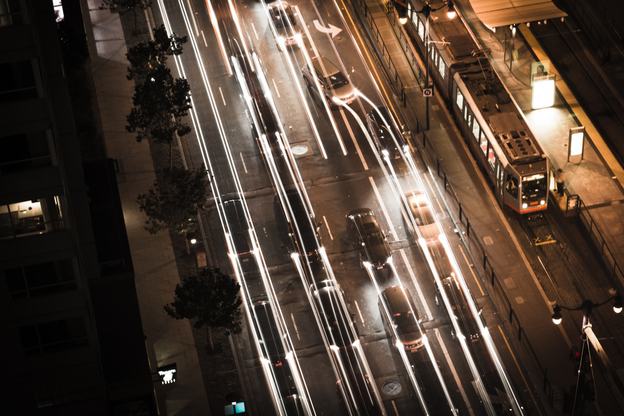 The view from the 19th floor of my new apartment building.
