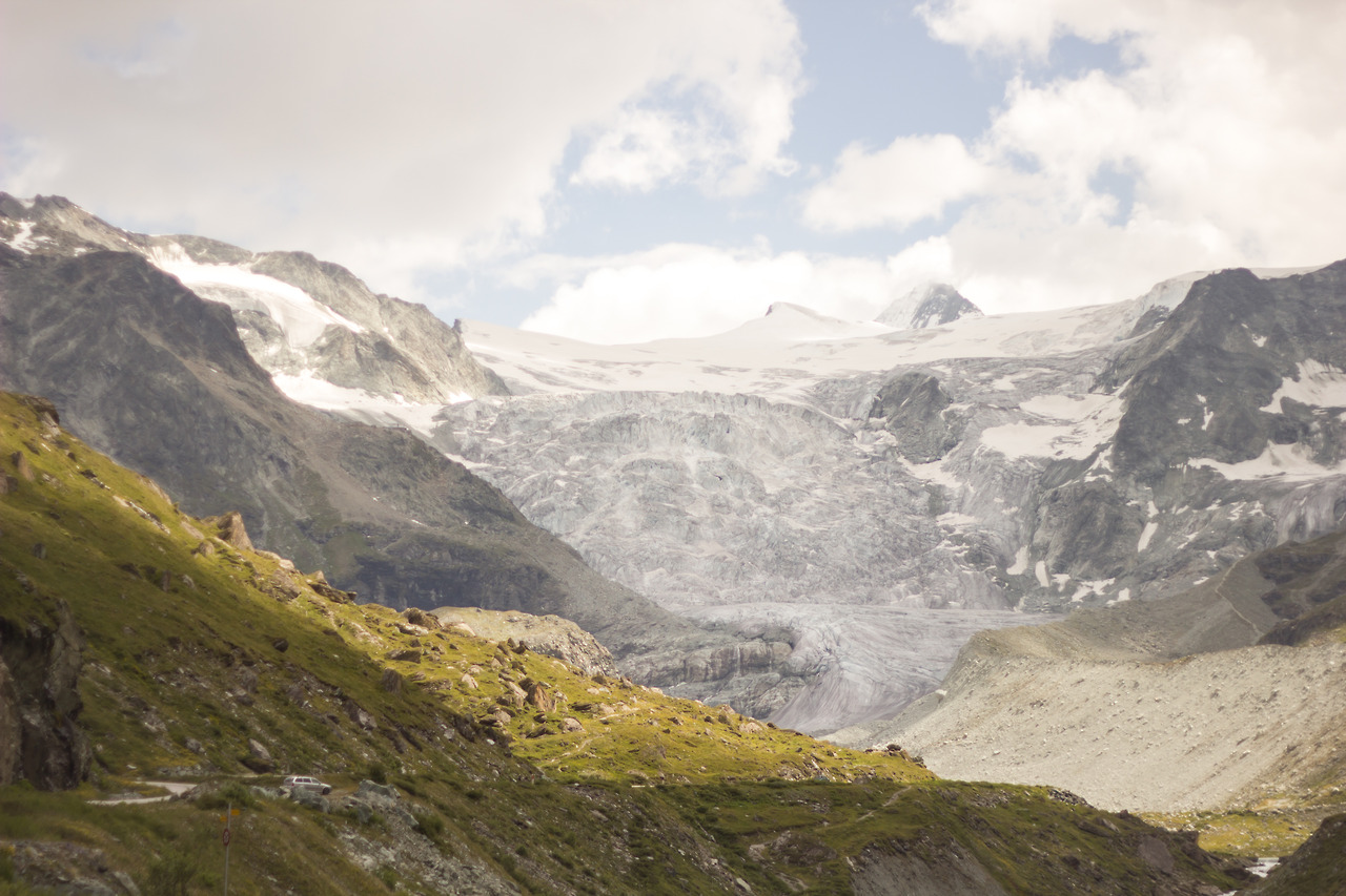 The Moiry Glacier, Grimentz, Switzerland.