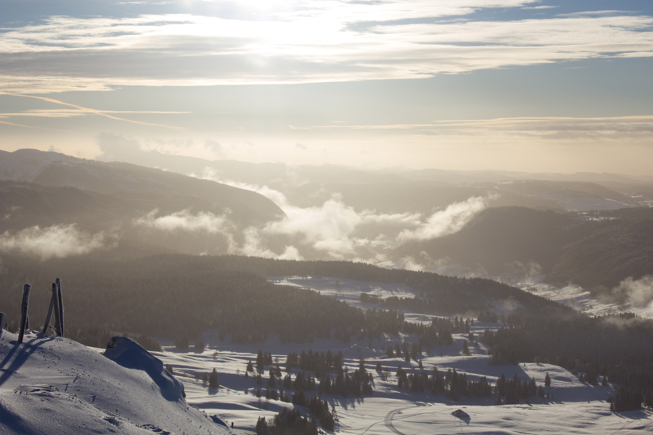 Another shot from La Dôle, Switzerland.